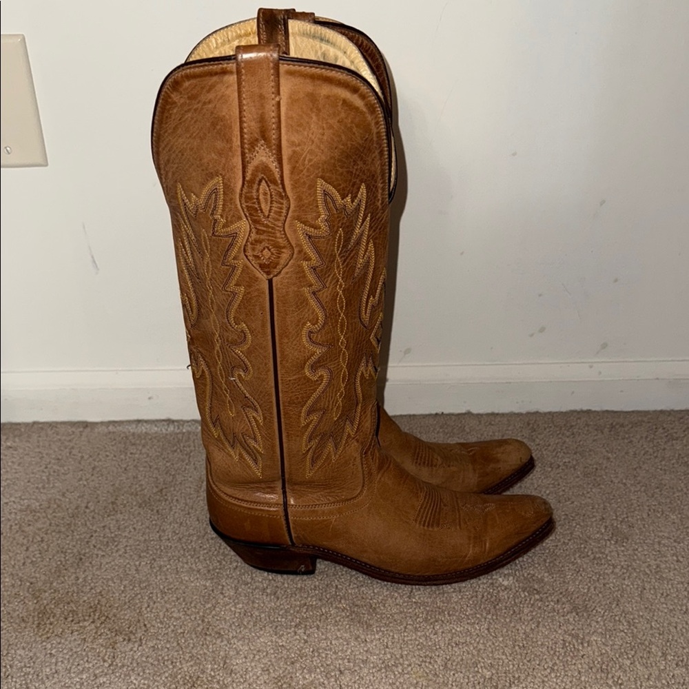 Brown Western Cowboy Boots